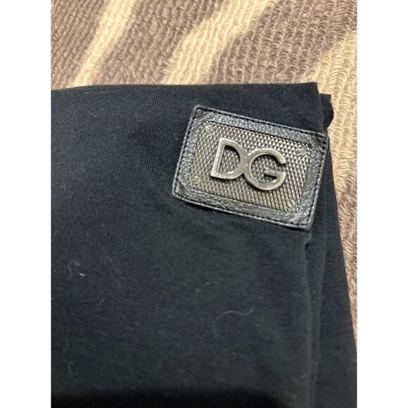 Dolce & Gabbanna Men's Black Crew Neck Cotton Tee IT 58 (US 48) - Picture 7 of 9